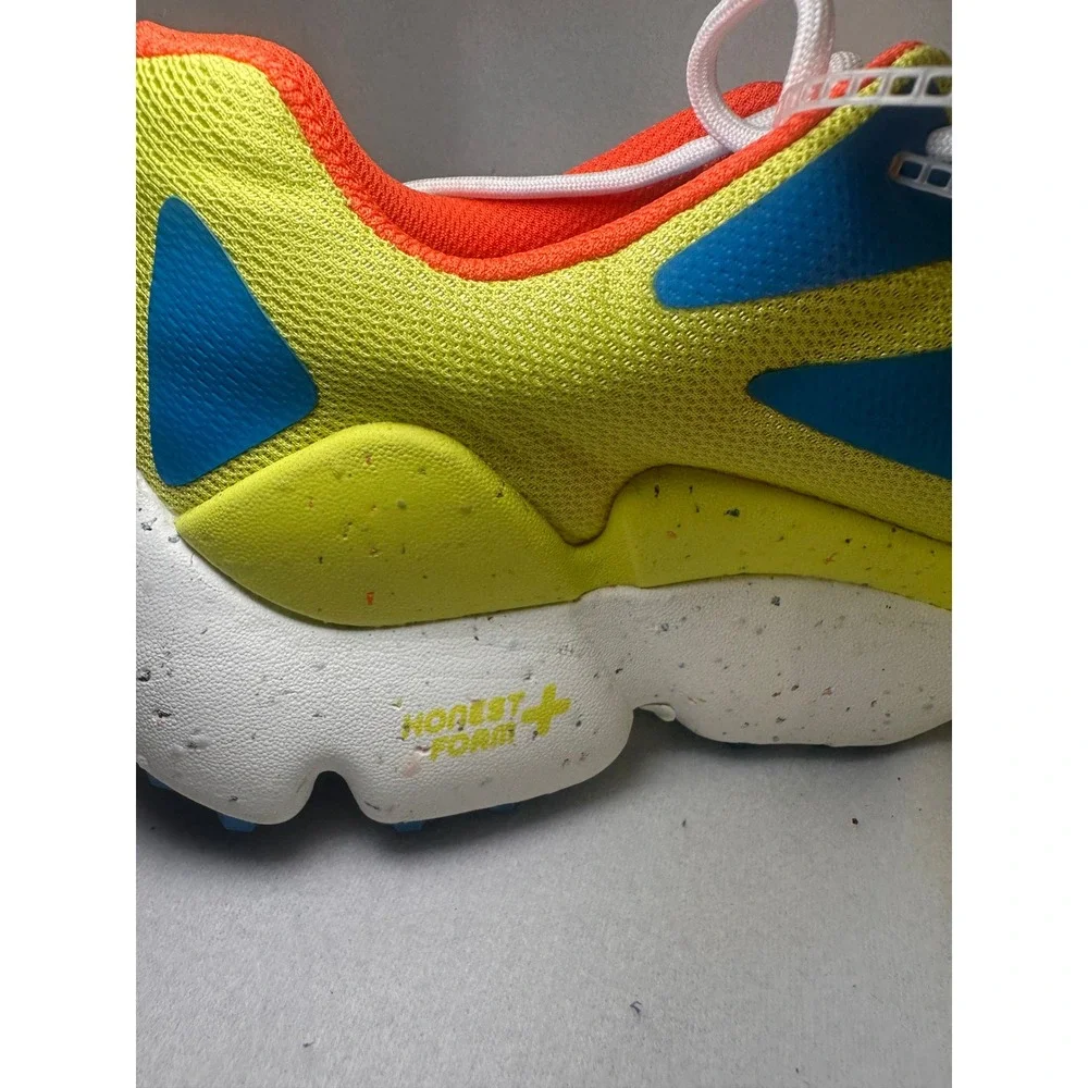 HOLO Footwear Nephelae Womens 9.5 Yellow Blue Sustainable Sneakers‎ HW511017 NEW